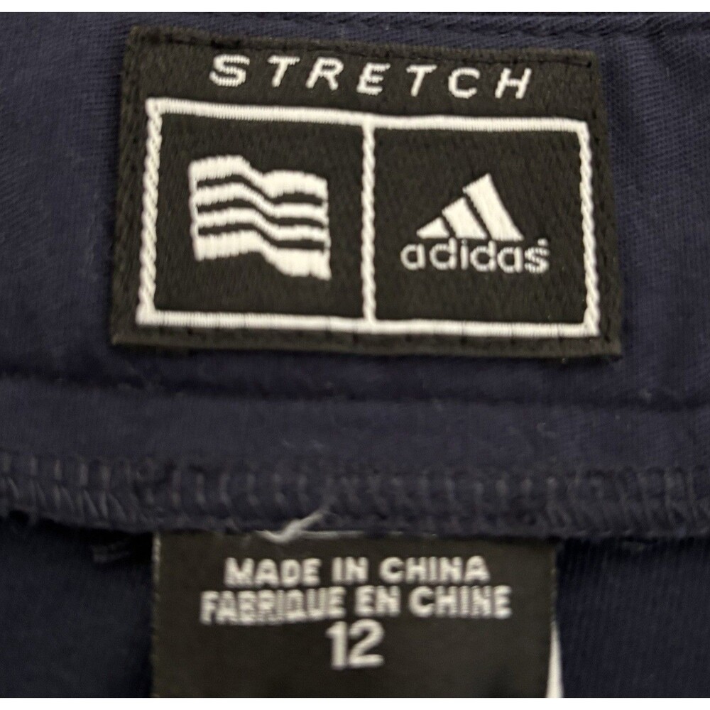Adidas Golf Skort Women’s 12 Navy Blue New Stretch Skor Tennis Athletic Skirt - Picture 4 of 13